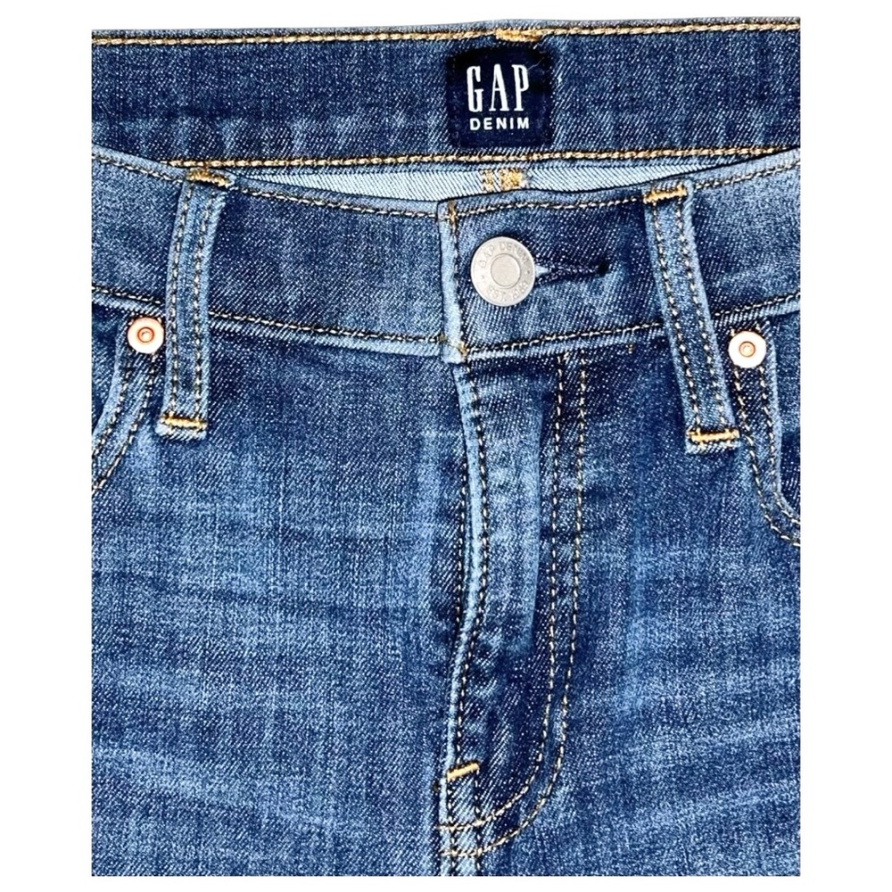 Gap Jeans Women’s Size 29 Regular Blue Denim Classic Straight 30x31 - Picture 4 of 9